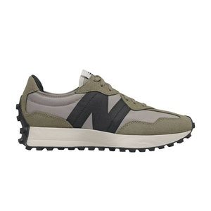 new balance 327 aluminum with covert green